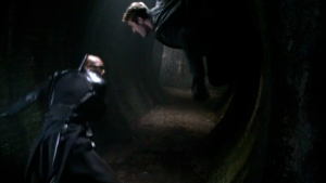 Blade fights in a French sewer Blade fights in a French sewer