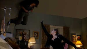 Krista and Glynnis fighting