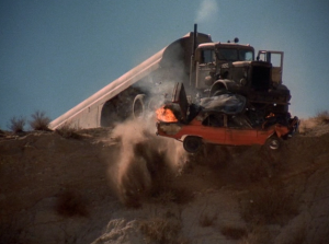 Is this screen grab from Never Give a Trucker an Even Break? Or is it from Steven Spielberg's Duel? The answer is "yes" Is this screen grab from Never Give a Trucker an Even Break? Or is it from Steven Spielberg's Duel? The answer is "yes"