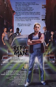 Repo Man Movie Poster