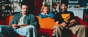 Alyssa (Adams) literally comes between Holden and Banky in this scene.